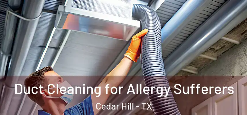  Duct Cleaning for Allergy Sufferers Cedar Hill - TX