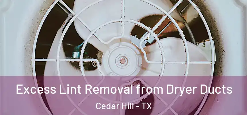  Excess Lint Removal from Dryer Ducts Cedar Hill - TX